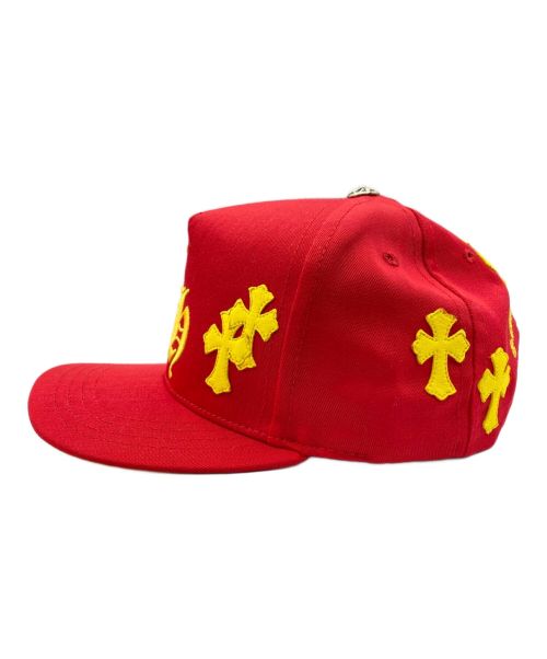 CHROME HEARTS（クロムハーツ）CHROME HEARTS (クロムハーツ) 5PANEL CAP レッド サイズ:-の古着・服飾アイテム