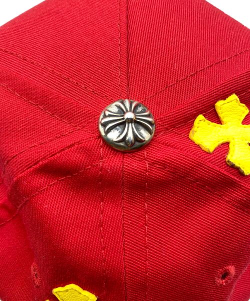 CHROME HEARTS（クロムハーツ）CHROME HEARTS (クロムハーツ) 5PANEL CAP レッド サイズ:-の古着・服飾アイテム
