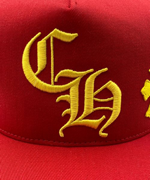 CHROME HEARTS（クロムハーツ）CHROME HEARTS (クロムハーツ) 5PANEL CAP レッド サイズ:-の古着・服飾アイテム