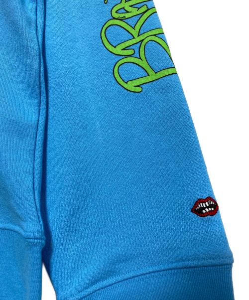 CHROME HEARTS（クロムハーツ）CHROME HEARTS (クロムハーツ) MATTY BOY BRAIN NEW HOODIE ブルー サイズ:Lの古着・服飾アイテム
