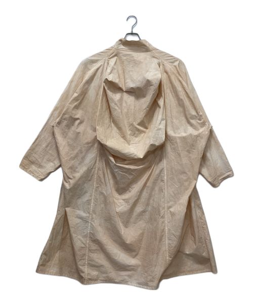 77circa（ナナナナサーカ）77circa (ナナナナサーカ) anti gas cape coat ベージュ サイズ:表記なしの古着・服飾アイテム