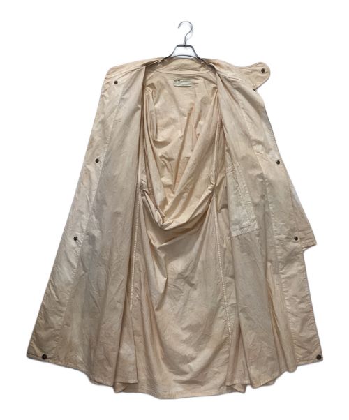 77circa（ナナナナサーカ）77circa (ナナナナサーカ) anti gas cape coat ベージュ サイズ:表記なしの古着・服飾アイテム