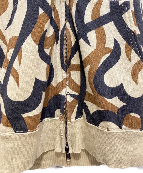 NUMBER (N)INE（ナンバーナイン）NUMBER (N)INE (ナンバーナイン) トライバルロングパーカー/04AW/GIVE期/Archive カーキ サイズ:3の古着・服飾アイテム