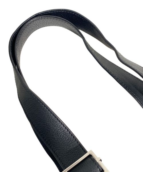 DIOR HOMME（ディオール オム）DIOR HOMME (ディオール オム) Leather Tote Bag（レザートートバッグ） ブラックの古着・服飾アイテム