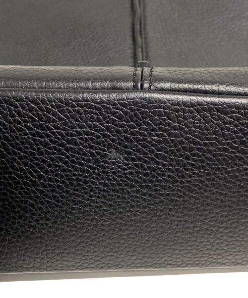 DIOR HOMME（ディオール オム）DIOR HOMME (ディオール オム) Leather Tote Bag（レザートートバッグ） ブラックの古着・服飾アイテム