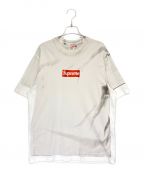 SUPREME×MM6 Maison Margielaシュプリーム×エムエムシックスメゾンマルジェラ）の古着「Box Logo Tee」｜ホワイト