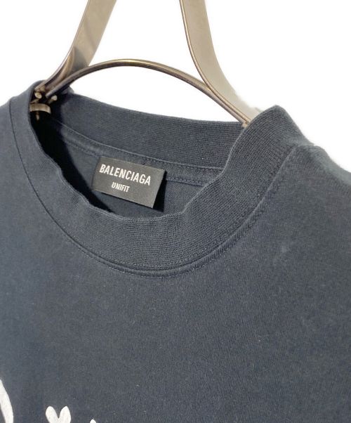 BALENCIAGA（バレンシアガ）BALENCIAGA (バレンシアガ) The Simpsons (ザ シンプソンズ) シンプソンズTシャツ ブラック サイズ:Lの古着・服飾アイテム