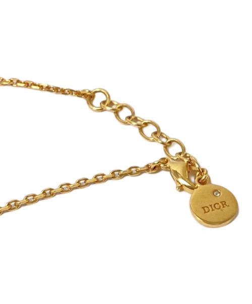Christian Dior（クリスチャン ディオール）Christian Dior (クリスチャン ディオール) DIORロゴブレスレット（DIOR LOGO BRACELET） ゴールド サイズ:-の古着・服飾アイテム