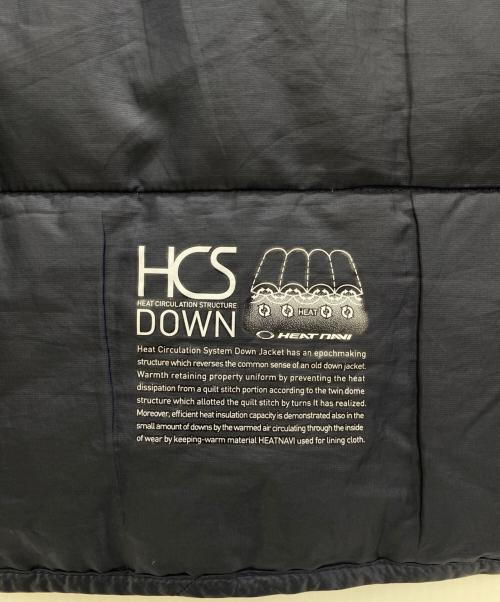 DESCENTE（デサント）DESCENTE (デサント) ダウンジャケット ネイビー サイズ:Mの古着・服飾アイテム