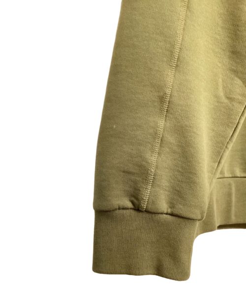 MONCLER（モンクレール）MONCLER (モンクレール) フロッキープリントロゴスウェット グリーン サイズ:XLの古着・服飾アイテム