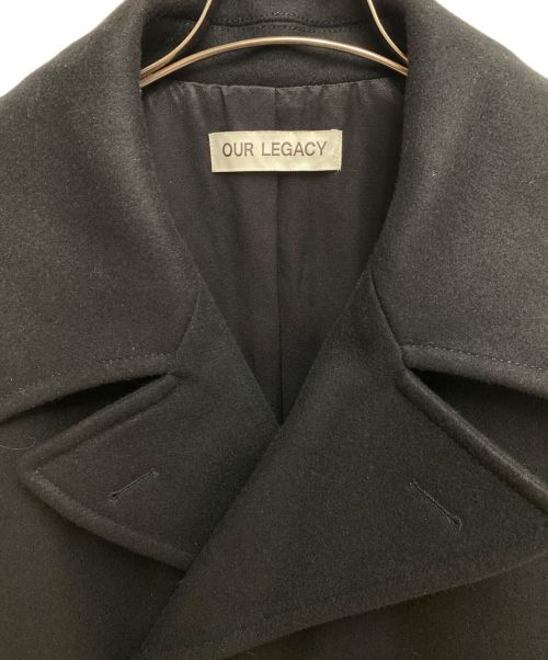 OUR LEGACY（アワーレガシー）OUR LEGACY (アワーレガシー) 23AW PEACOAT ブラック サイズ:44の古着・服飾アイテム