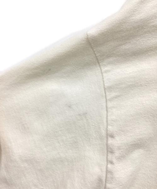 BLURHMS（ブラームス）BLURHMS (ブラームス) cotton rayon 88/12 print tee ベージュ サイズ:2の古着・服飾アイテム