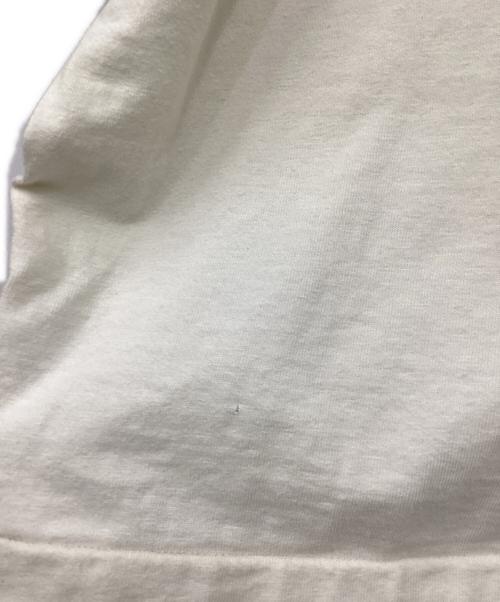 BLURHMS（ブラームス）BLURHMS (ブラームス) cotton rayon 88/12 print tee ベージュ サイズ:2の古着・服飾アイテム