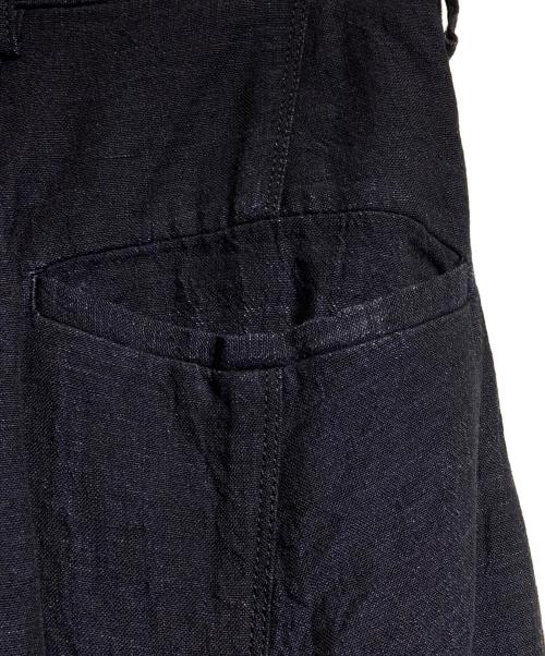 Vivienne Westwood（ヴィヴィアンウエストウッド）Vivienne Westwood (ヴィヴィアンウエストウッド) リネンサルエルパンツ ネイビー サイズ:46の古着・服飾アイテム