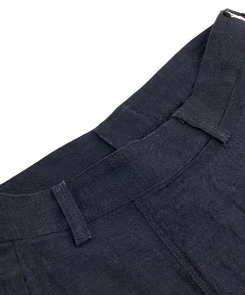 Vivienne Westwood（ヴィヴィアンウエストウッド）Vivienne Westwood (ヴィヴィアンウエストウッド) リネンサルエルパンツ ネイビー サイズ:46の古着・服飾アイテム