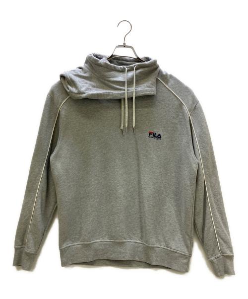 Y. PROJECT（ワイプロジェクト）Y. PROJECT (ワイプロジェクト) FILA (フィラ) デザインパーカー グレー サイズ:S 未使用品の古着・服飾アイテム