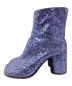 Maison Margiela (メゾンマルジェラ) グリッター足袋ブーツ パープル サイズ:37：35000円