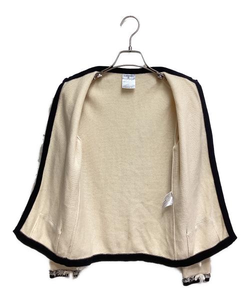 CHANEL（シャネル）CHANEL (シャネル) カシミアニットカーディガン アイボリー サイズ:34の古着・服飾アイテム