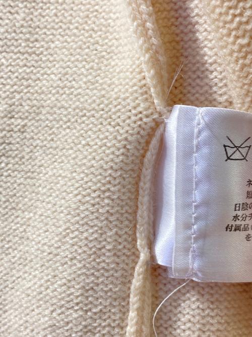 CHANEL（シャネル）CHANEL (シャネル) カシミアニットカーディガン アイボリー サイズ:34の古着・服飾アイテム