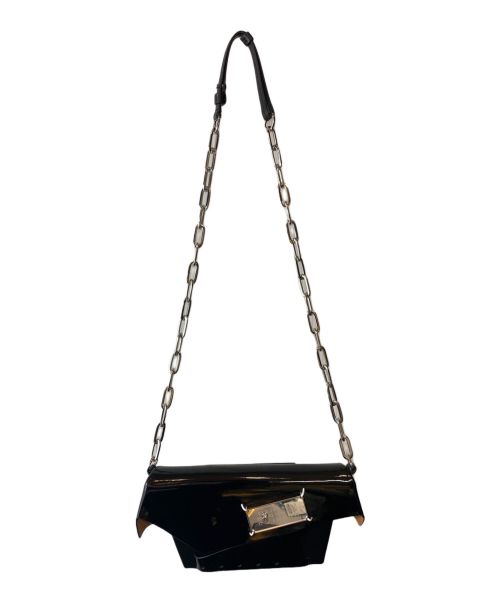 Maison Margiela（メゾンマルジェラ）Maison Margiela (メゾンマルジェラ) Small Snatched Bag （スモールスナッチバッグ） ブラック サイズ:ーの古着・服飾アイテム