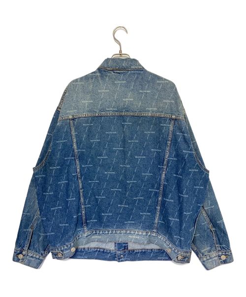 BALENCIAGA（バレンシアガ）BALENCIAGA (バレンシアガ) LARGE FIT JACKET スカイブルー サイズ:36の古着・服飾アイテム