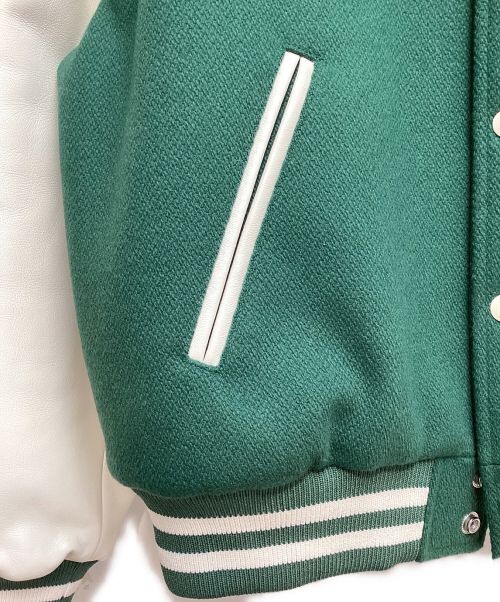 CELINE（セリーヌ）CELINE (セリーヌ) 24SS LOOSE TEDDY JACKET(ルーズテディジャケットジャケット) グリーン サイズ:50の古着・服飾アイテム