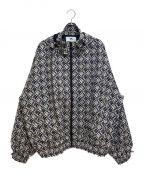 MARINE SERREマリーンセル）の古着「Moon Diamant Rave Jacket」｜アイボリー×ブラック