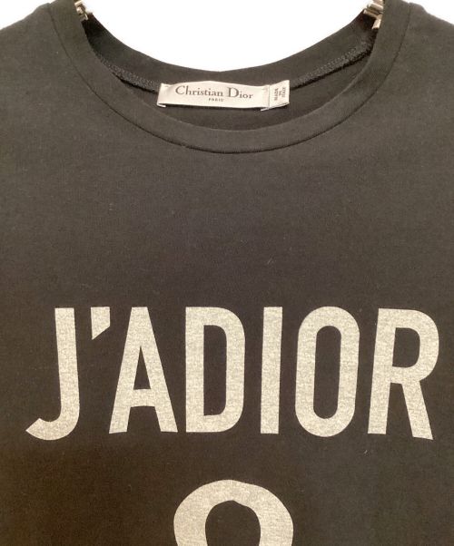 Christian Dior（クリスチャン ディオール）Christian Dior (クリスチャン ディオール) J'ADIOR ロゴカットソー ブラック サイズ:XSの古着・服飾アイテム