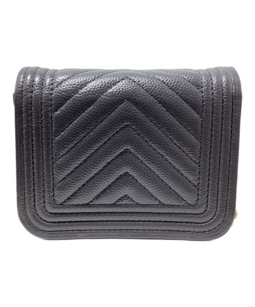 CHANEL（シャネル）CHANEL (シャネル) ミニショルダーバッグ グレー サイズ:-の古着・服飾アイテム