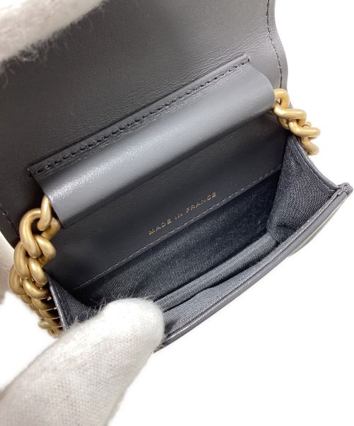 CHANEL（シャネル）CHANEL (シャネル) ミニショルダーバッグ グレー サイズ:-の古着・服飾アイテム