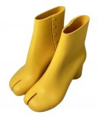 Maison Margielaメゾンマルジェラ）の古着「ラバー足袋ブーツ（RUBBER TABI BOOTS）」｜イエロー