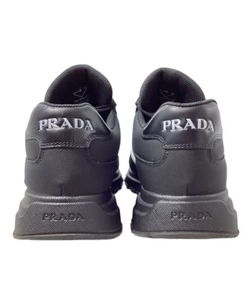 PRADA（プラダ）PRADA (プラダ) RE NYRON SNERKERS(リナイロン スニーカー) ブラック サイズ:26の古着・服飾アイテム