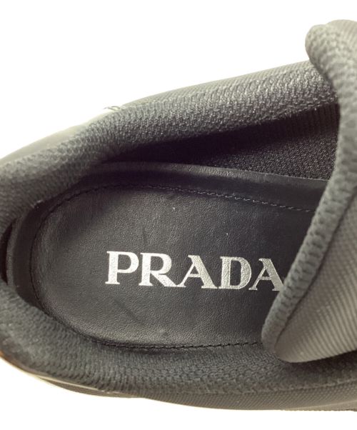 PRADA（プラダ）PRADA (プラダ) RE NYRON SNERKERS(リナイロン スニーカー) ブラック サイズ:26の古着・服飾アイテム