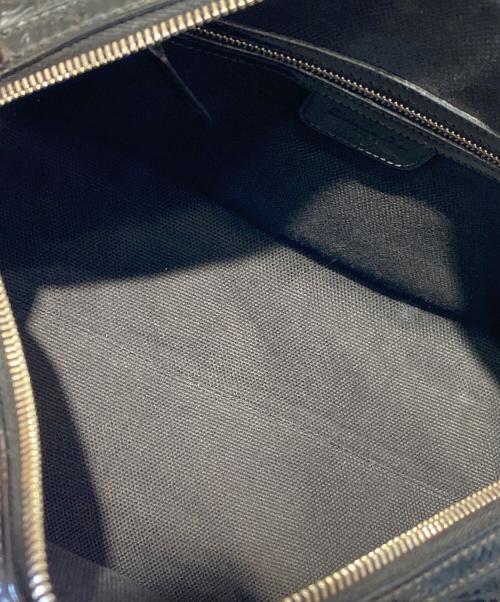 Christian Dior（クリスチャン ディオール）Christian Dior (クリスチャン ディオール) トロッター柄ミニボストンバッグ ブラックの古着・服飾アイテム