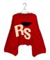 RAF SIMONS（ラフシモンズ）の古着「Virgin Wool Oversized RS Sweater」｜レッド