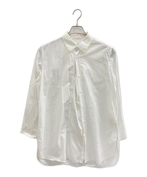 Y's（ワイズ）Y's (ワイズ) ボタンデザインブラウス ホワイト サイズ:1の古着・服飾アイテム
