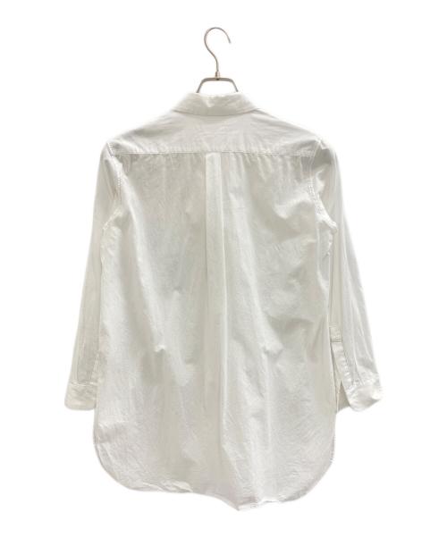 Y's（ワイズ）Y's (ワイズ) ボタンデザインブラウス ホワイト サイズ:1の古着・服飾アイテム