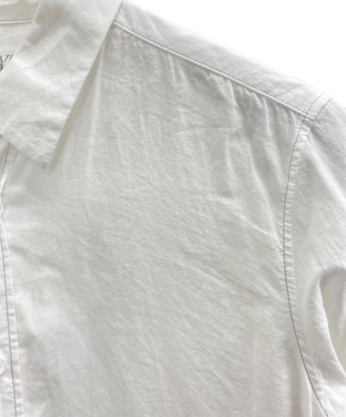 Y's（ワイズ）Y's (ワイズ) ボタンデザインブラウス ホワイト サイズ:1の古着・服飾アイテム