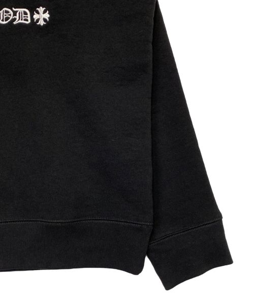 CHROME HEARTS（クロムハーツ）CHROME HEARTS (クロムハーツ) Cemetery Cross Crewneck Sweat ブラック サイズ:Lの古着・服飾アイテム