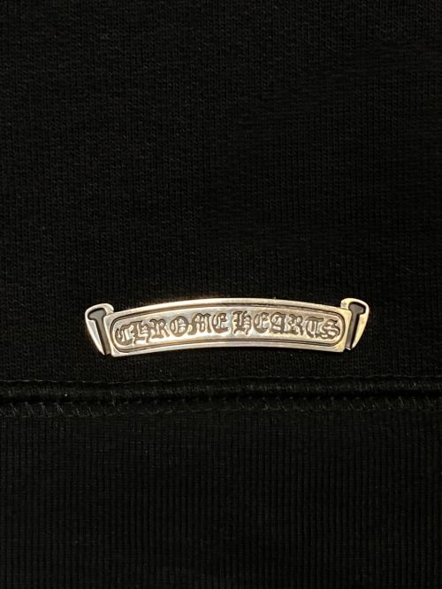 CHROME HEARTS（クロムハーツ）CHROME HEARTS (クロムハーツ) Cemetery Cross Crewneck Sweat ブラック サイズ:Lの古着・服飾アイテム