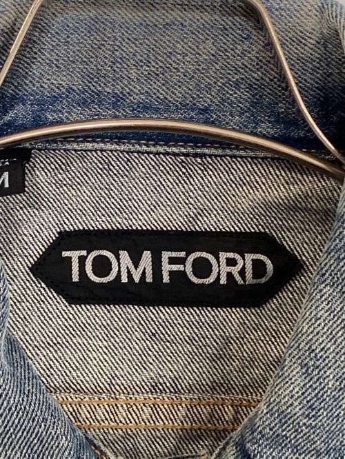 TOM FORD（トムフォード）TOM FORD (トムフォード) デニムジャケット インディゴ サイズ:Mの古着・服飾アイテム