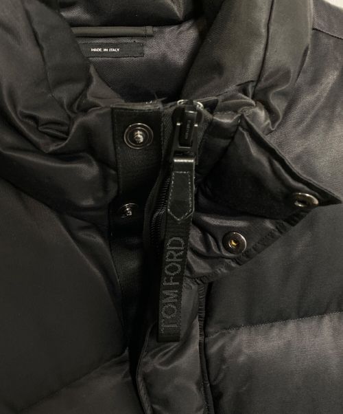 TOM FORD（トムフォード）TOM FORD (トムフォード) ダウンジャケット ブラック サイズ:46の古着・服飾アイテム