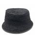 kijima takayuki (キジマタカユキ) RAFFIA BUCKET HAT ブラック サイズ:2：3000円