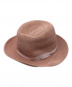 kijima takayukiキジマタカユキ）の古着「ペーパーハット」｜ライトピンク