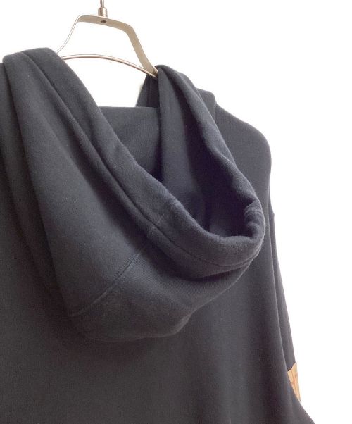 BURBERRY（バーバリー）BURBERRY (バーバリー) アームスリーブノバチェックラバーロゴスウェット（ARM SLEEVE NOVACHECK RUBBER LOGO SWEAT） ブラック サイズ:XLの古着・服飾アイテム