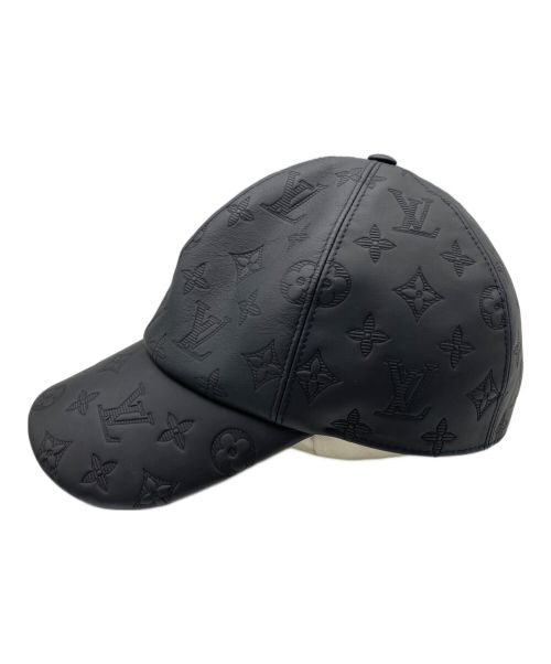 LOUIS VUITTON（ルイ ヴィトン）LOUIS VUITTON (ルイ ヴィトン) キャップ ブラック サイズ:-の古着・服飾アイテム