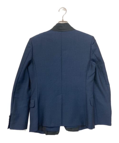 TOGA VIRILIS（トーガ ビリリース）TOGA VIRILIS (トーガ ビリリース) ノーカラージャケット ネイビー サイズ:46の古着・服飾アイテム