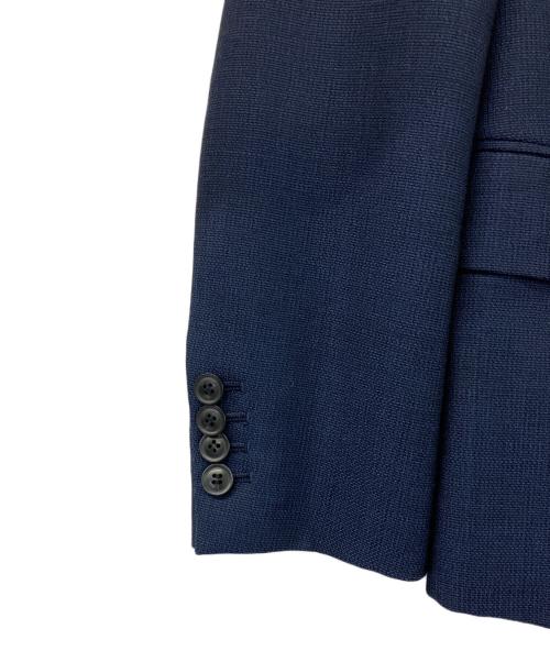 TOGA VIRILIS（トーガ ビリリース）TOGA VIRILIS (トーガ ビリリース) ノーカラージャケット ネイビー サイズ:46の古着・服飾アイテム