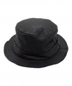 SUNSEAサンシー）の古着「レザーバケットハット」