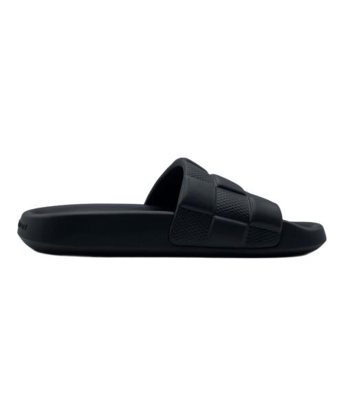 LOUIS VUITTON（ルイ ヴィトン）LOUIS VUITTON (ルイ ヴィトン) シルエット・ライン サンダル ブラック サイズ:SIZE 5の古着・服飾アイテム